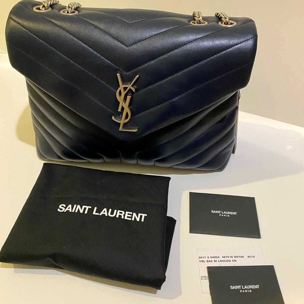 🚫SOLD🚫Authentic Saint Laurent  Medium loulou bag